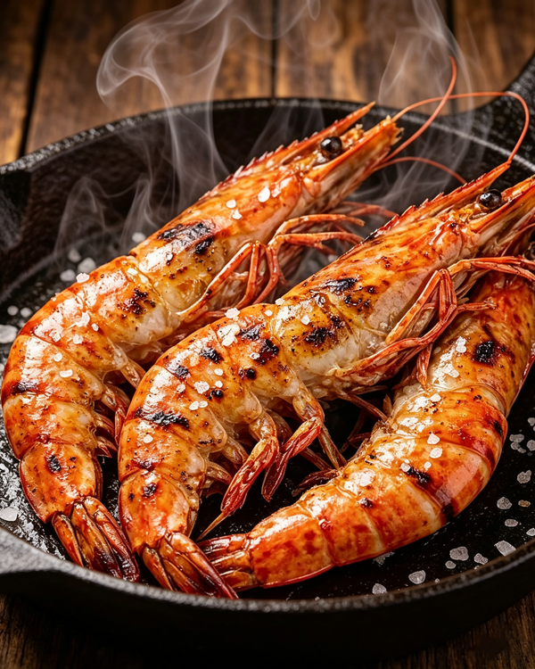 Frozen Giant Tiger Prawns